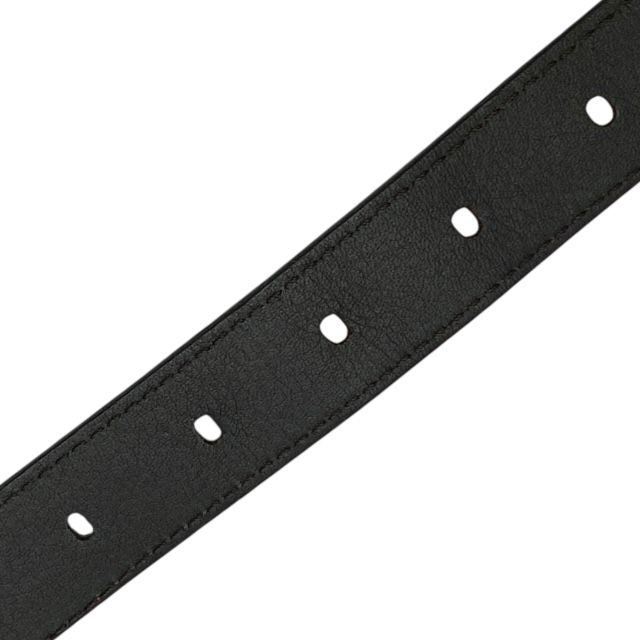 Louis Vuitton Mp021 Santure Belt Buckle Silver Leather Brown — view 9