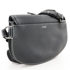 Dior Saddle Calf Black Body Bag — view 3
