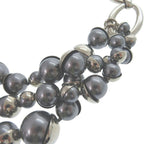 Dior Faux Pearl Necklace Silver Choker 0989 — view 7