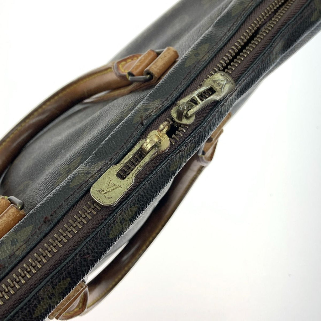 Louis Vuitton Monogram Porte Document Voyage Business Bag Brown — view 3