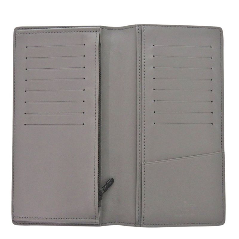 Louis Vuitton Portefeuille Plaza Monogram Shadow Leather Gray Long — view 4
