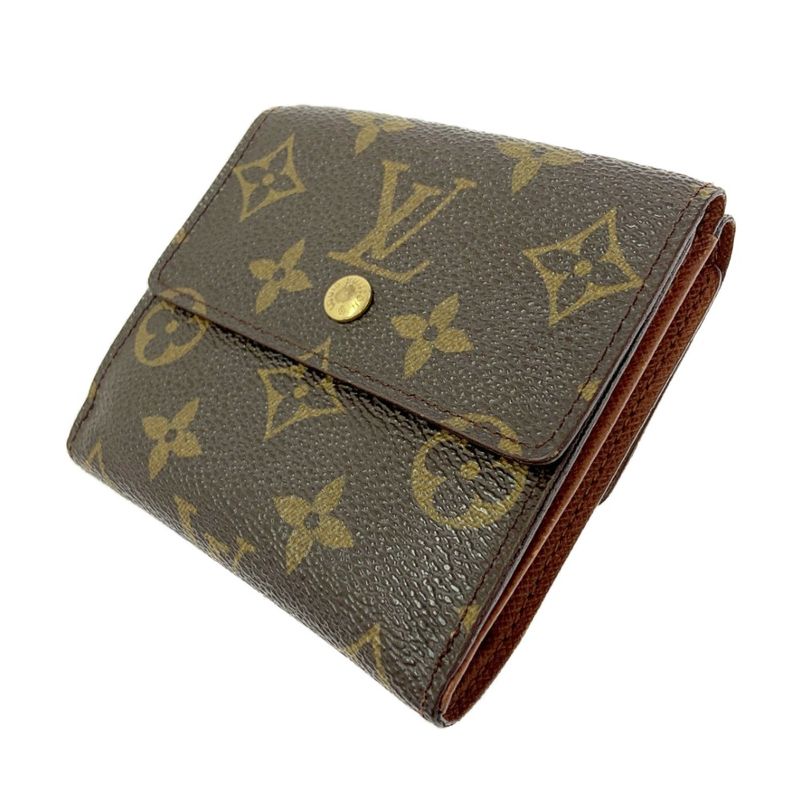 Louis Vuitton Monogram Portefeuille Elise Brown Bifold — view 2