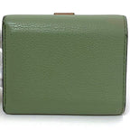 Loewe Trifold Wallet Green Anagram Compact Leather — view 5