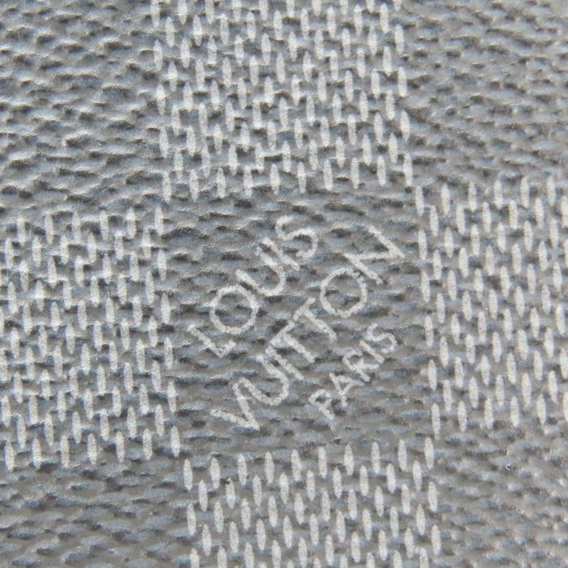 Louis Vuitton Card Case Coin Holder Damier Graphite Black Gray — view 5