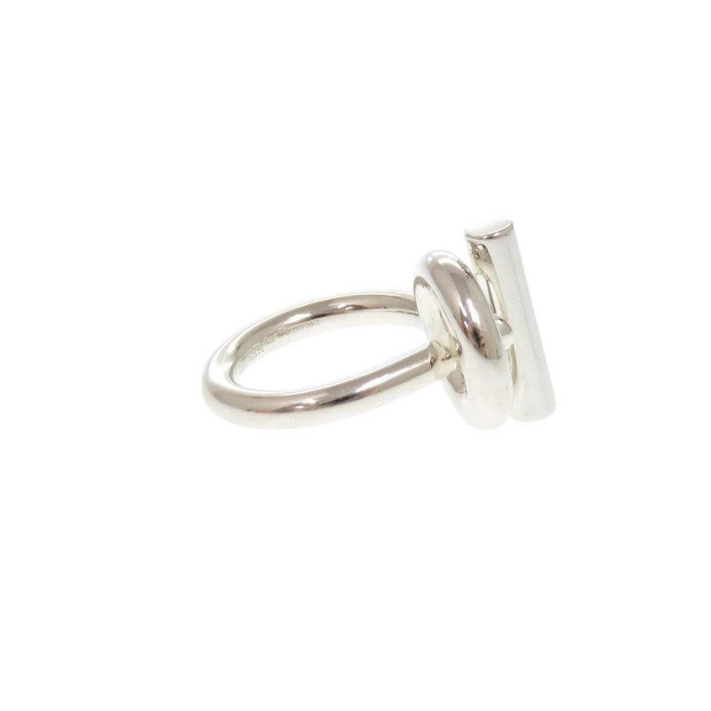 Hermes Echappe Size 56 Silver 925 Ring 1881 — view 5