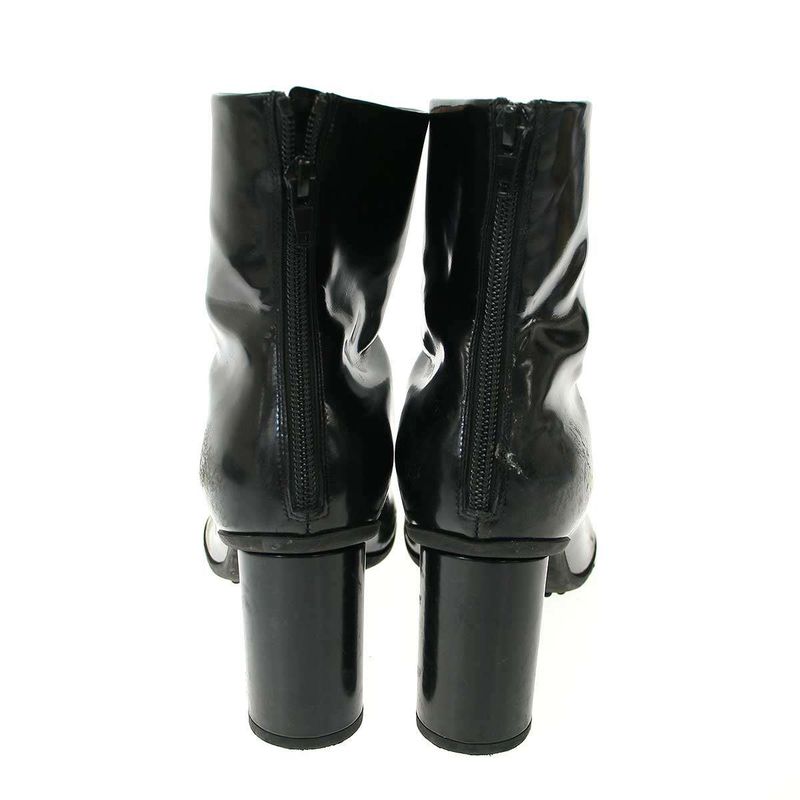 Bottega Veneta Atomic Boots Heel Ankle Black 39 — view 3