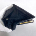 Chanel Fold Over Clasp Long Wallet Black — view 7