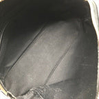 Celine Black Macadam Hand Boston Bag Brown Leather — view 7