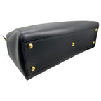 Fendi 8 Bn226 Peekaboo Medium Black Shoulder Bag Gold Hardware — view 3