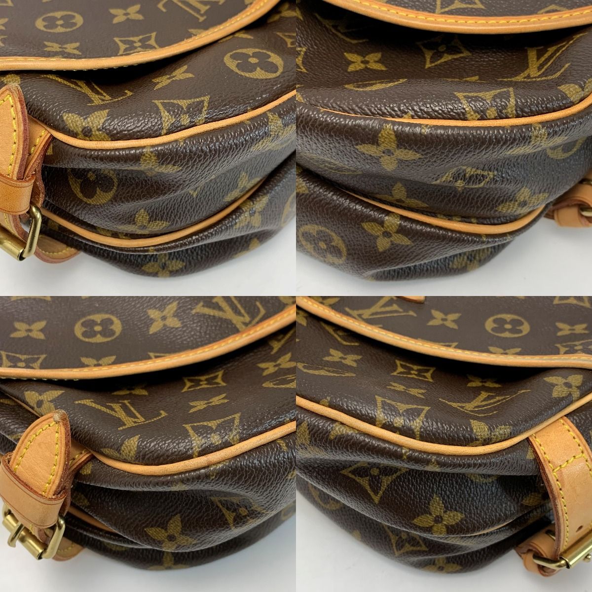 Louis Vuitton Monogram Saumur Bag Shoulder — view 7