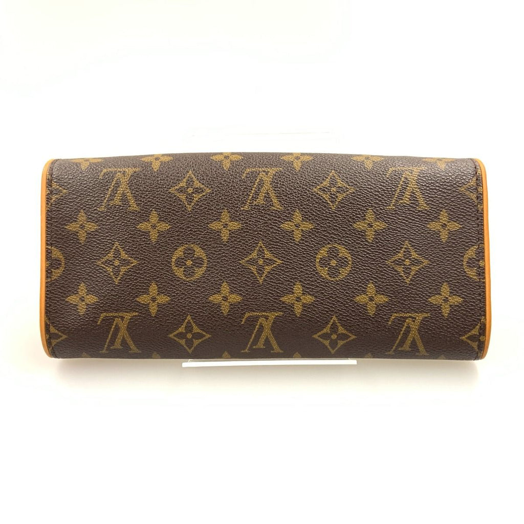Louis Vuitton Monogram Pochette Twin GM Shoulder Bag Brown — view 2