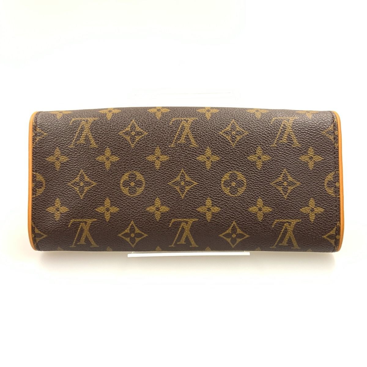 Louis Vuitton Monogram Pochette Twin GM Shoulder Bag Brown — view 2