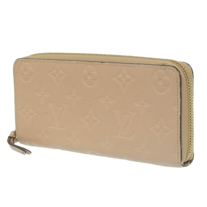 Louis Vuitton Portefeuille Clemence Monogram Empreinte Dune Beige Sp4154 — view 2