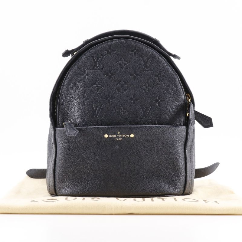 Louis Vuitton Sorbonne Monogram Empreinte Black Ca2128 Backpack — view 9