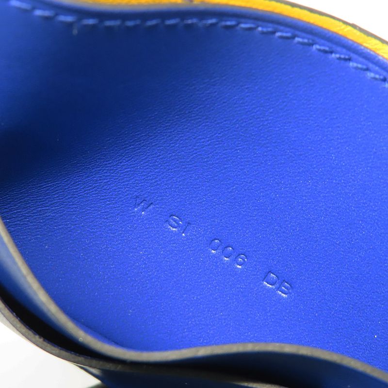 Hermes Chevelle Pict Cadece Eva Color Tadelakt Blue Yellow — view 7