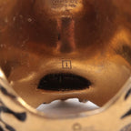 Gucci Michele Period Lion Head GP Ring 15 — view 4