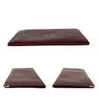 Celine Vintage Carriage Logo Leather Bifold Long Wallet — view 4