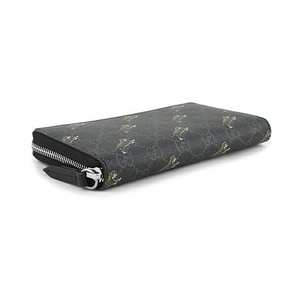 Gucci Long Wallet GG Supreme Black — view 3