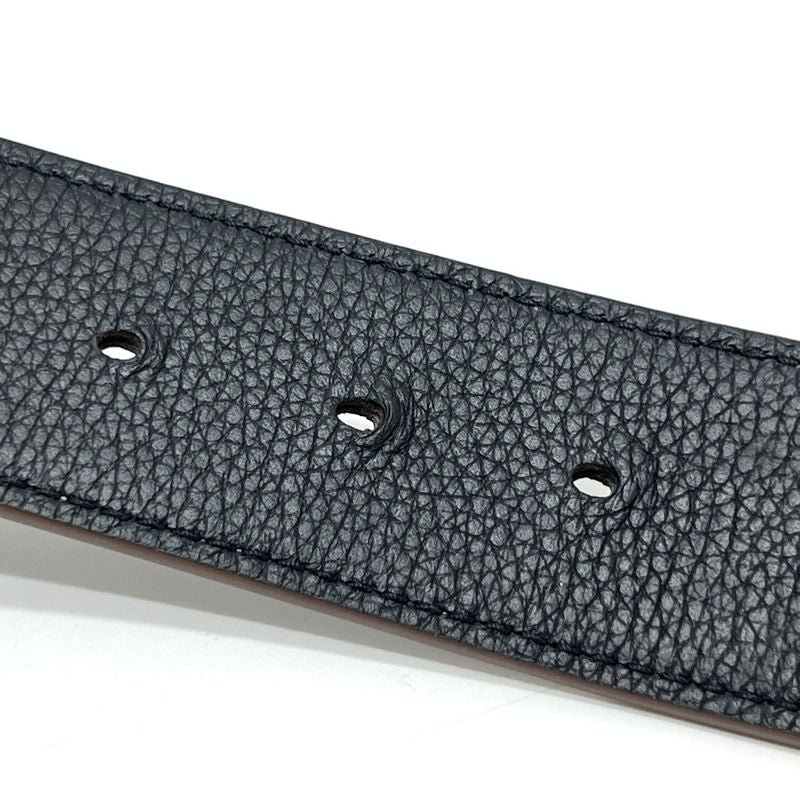 Dior Belt CD Logo Buckle Leather Brown — view 7