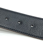Dior Belt CD Logo Buckle Leather Brown — view 7