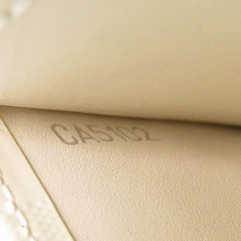 Louis Vuitton Damier Faceted Card Holdere Surple Leather Clesme 0900 White — view 9