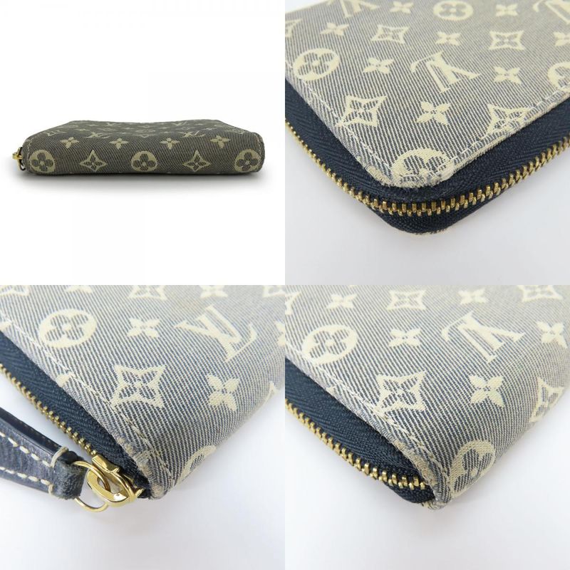 Louis Vuitton Coin Case Purse Monogram Idylle Ankle Navy — view 3