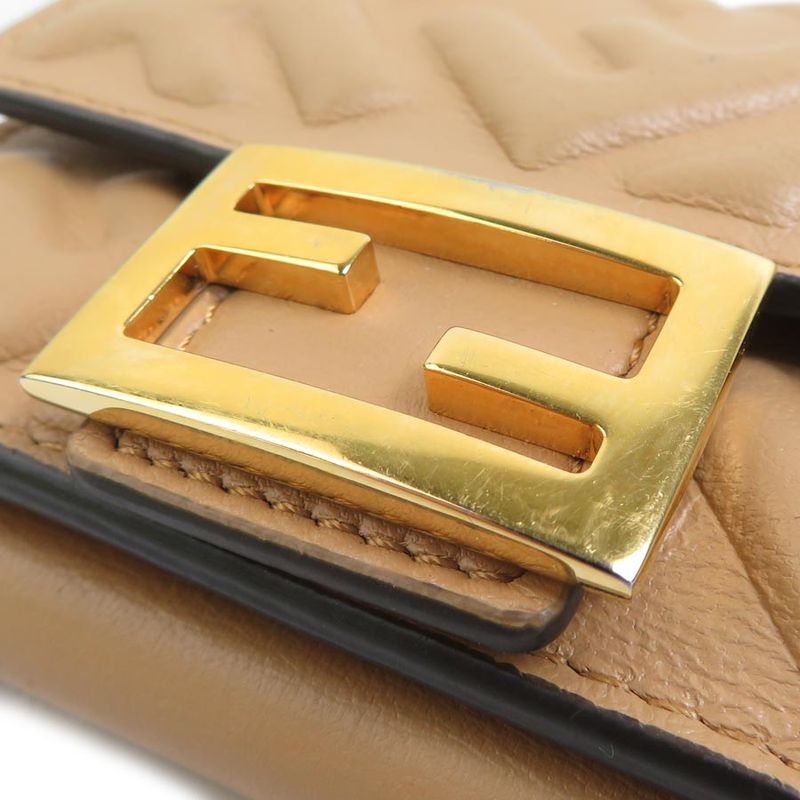 Fendi Trifold Wallet Baguette Micro 8 — view 6
