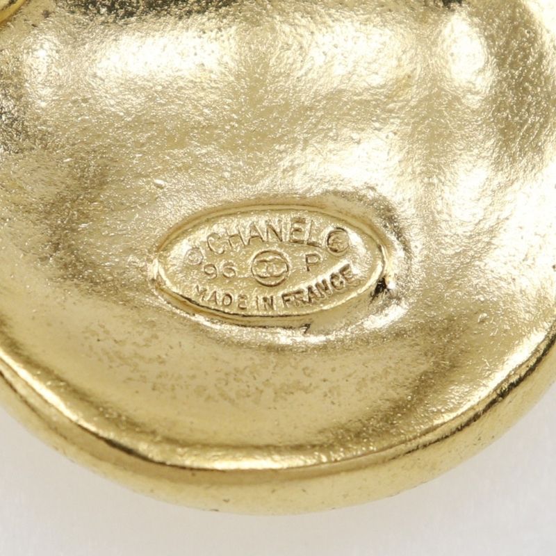 Chanel Clover Gold Plated 96 P 28.8 g Brooch — view 8