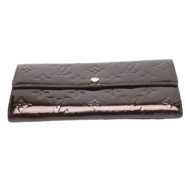 Louis Vuitton Vernis Long Wallet With Two-fold Zipper Portefeuille Sarah — view 3