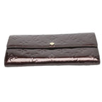 Louis Vuitton Vernis Long Wallet With Two-fold Zipper Portefeuille Sarah — view 3