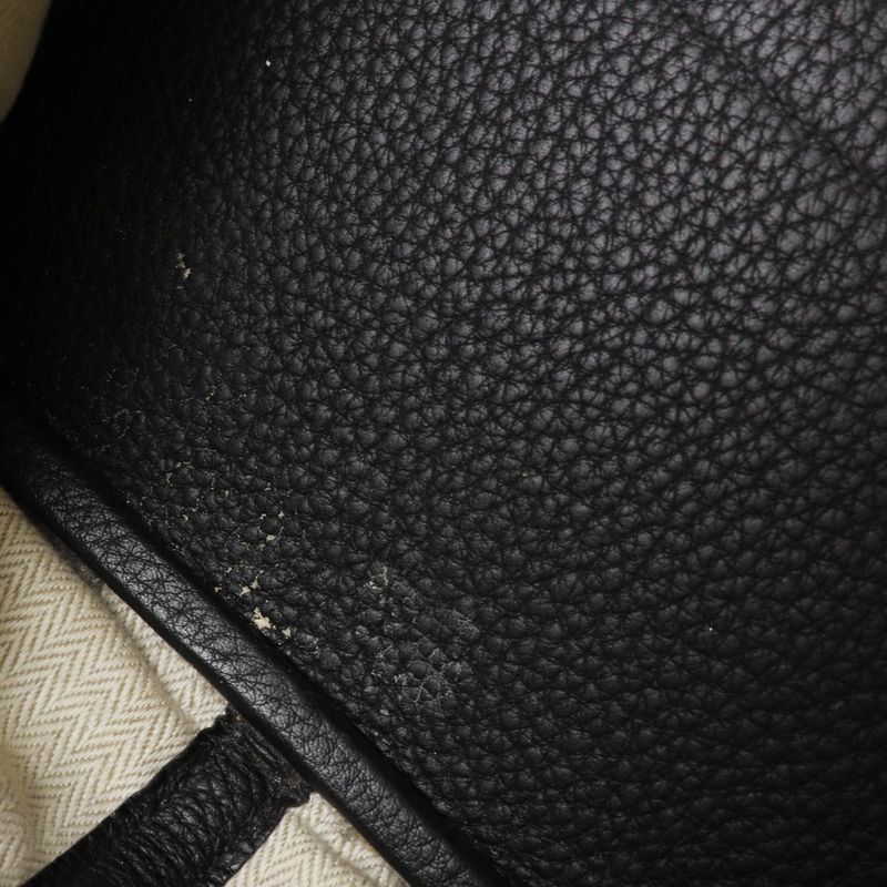 Hermes Garden Party PM Negonda Black P Tote Bag — view 7