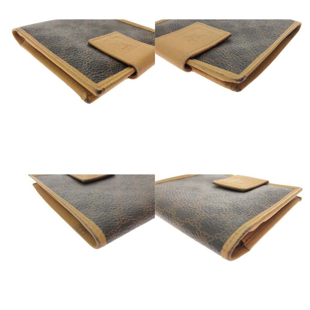 Celine Bifold Wallet Compact Macadam Brown — view 8