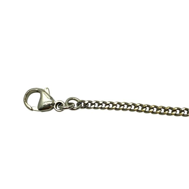 Chanel Bracelet C21 B Coco Mark Accessories Jewelry Faux Pearl Rhinestone Silver — view 8