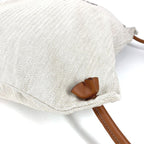 Hermes Backpack Aline MM Toile Chevron Beige — view 6
