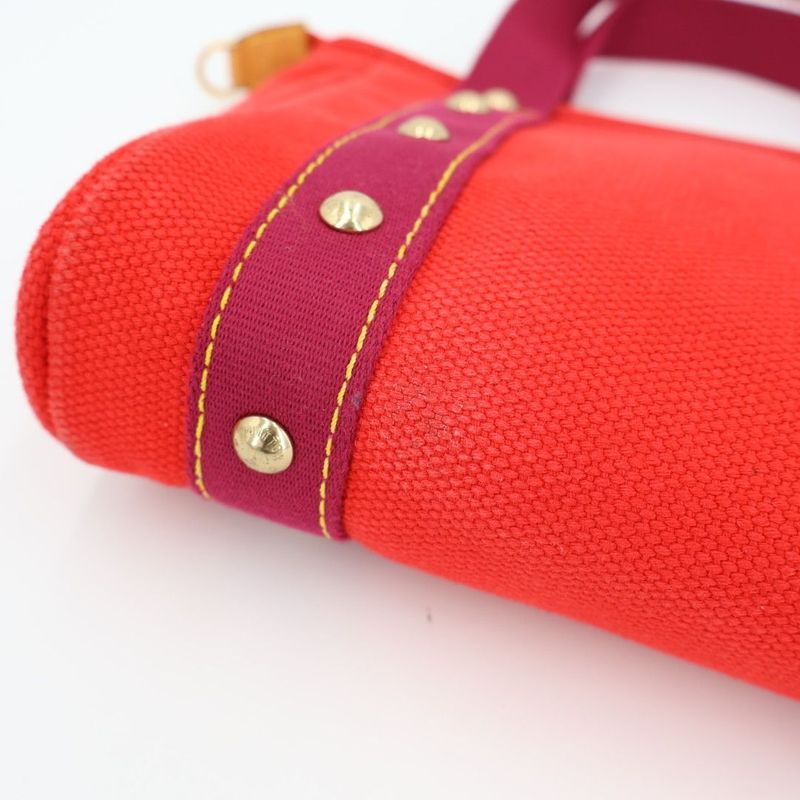 Louis Vuitton Antigua Cabas PM Rouge Handbag — view 5