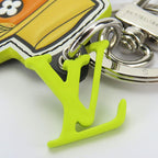 Louis Vuitton Key Holder Porte Cles Scarecrow Mp2922 Leather Monogram Yellow — view 6