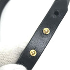 Louis Vuitton Bracelet Daily Monogram Studded M6557 F Leather Black — view 8