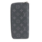 Louis Vuitton Long Wallet Zippy Vertical Monogram Eclipse Black — view 2