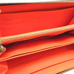 Louis Vuitton Monogram Graffiti Zippy Wallet Orange 0081 — view 4
