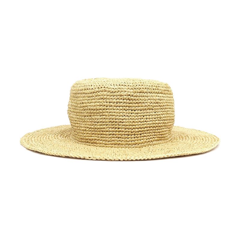 Gucci Straw Hat S Size 56 cm Beige Multicolor — view 2