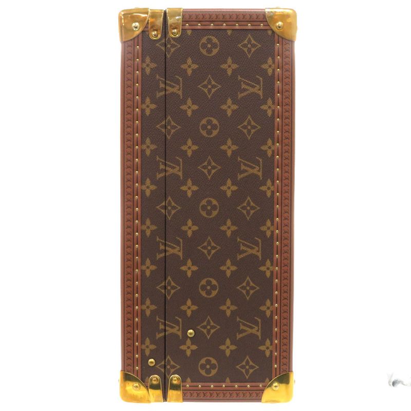 Louis Vuitton Bisten 55 Monogram Trunk Case Bag 1857 — view 6