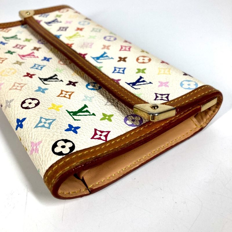 Louis Vuitton Long Wallet Porte Tresor International Monogram Multicolor — view 7