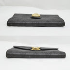 Louis Vuitton Long Wallet Portefeuille Amelia Chocolat Gold Hardware — view 4
