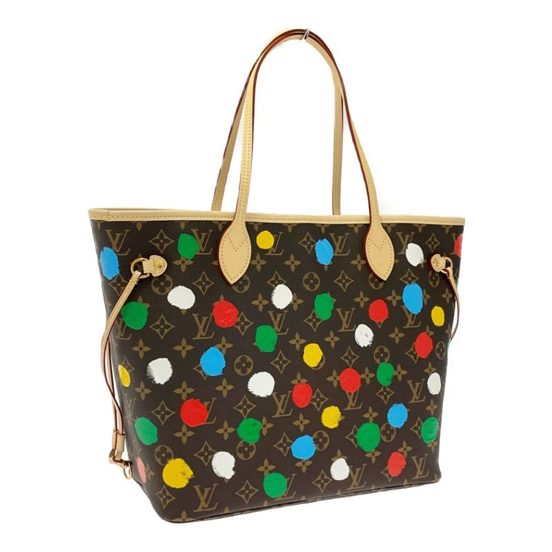 Louis Vuitton Monogram Yayoi Kusama Neverfull MM — view 3