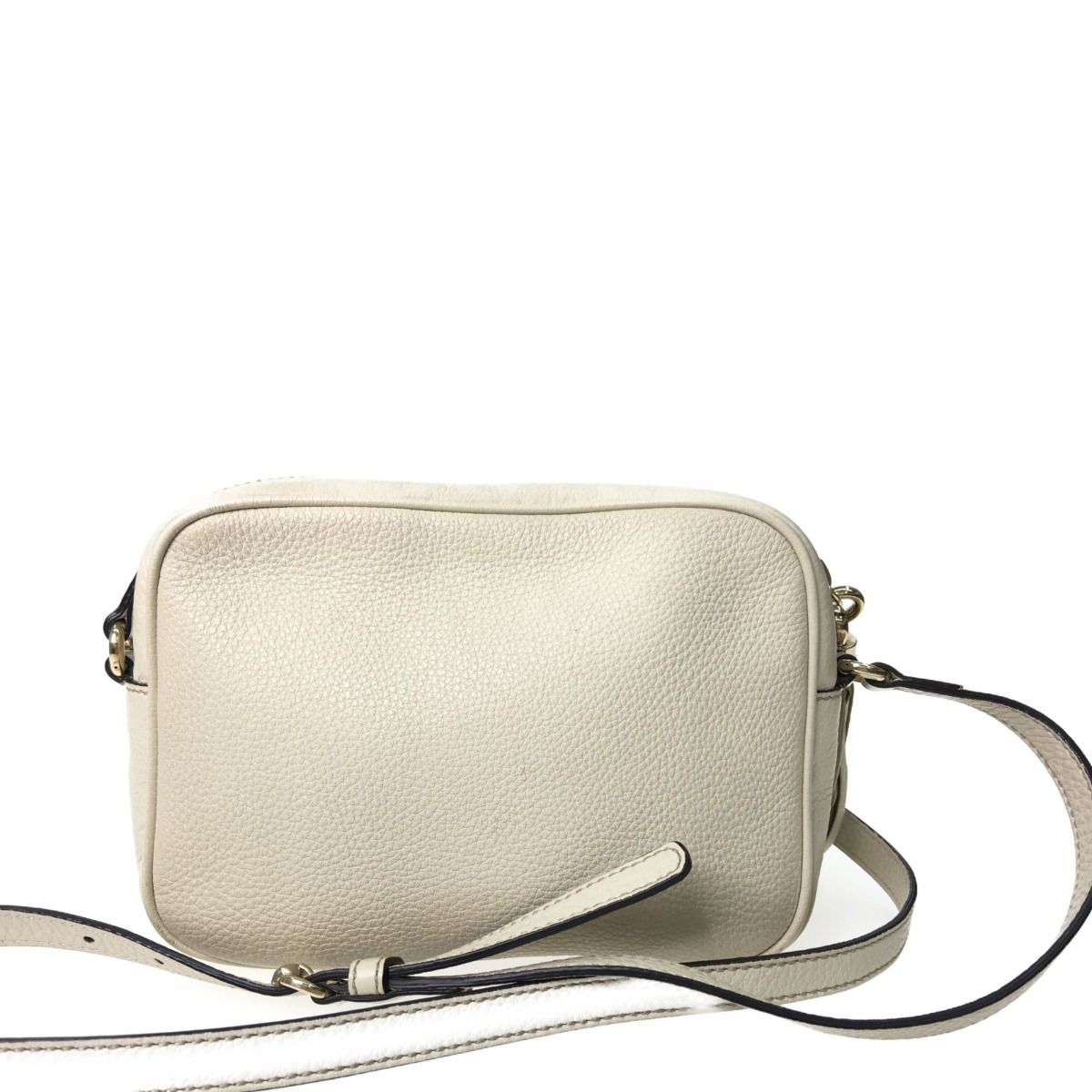 Gucci Soho Interlocking G Small Disco Bag Shoulder White — view 2