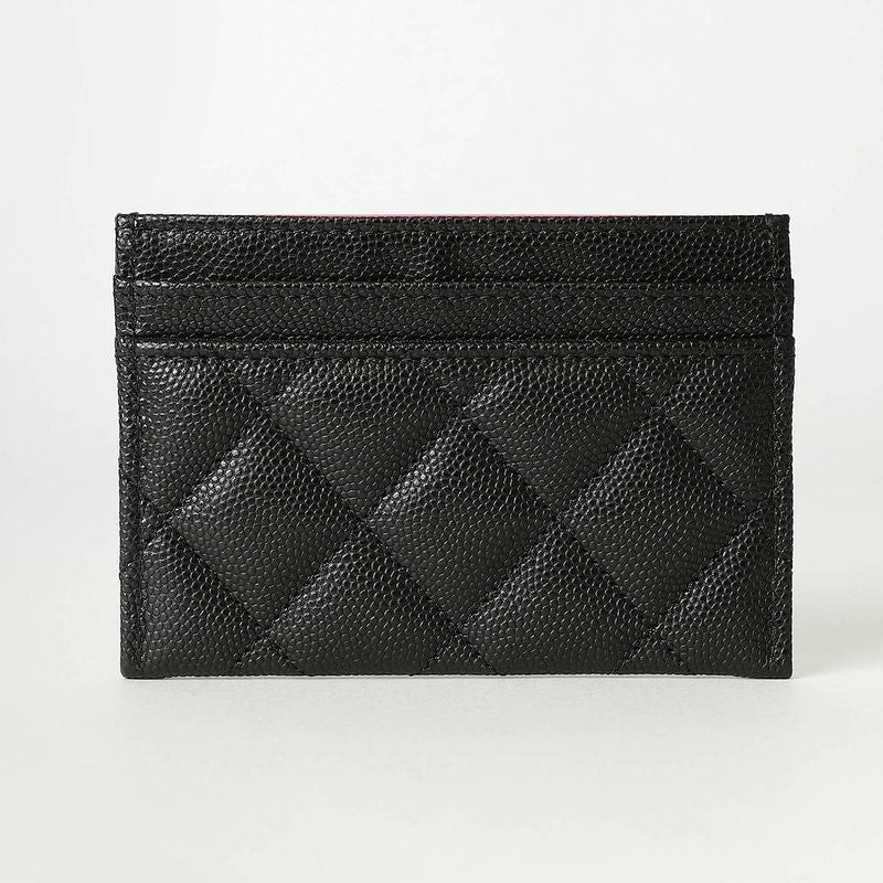 Chanel Pass Case Card Black — view 3