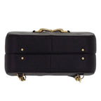 Gucci Horsebit Backpack Satin Rhinestone Black Mini Bag 0837 — view 6