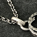 Gucci GG Logo Necklace 925 Sterling Silver — view 2