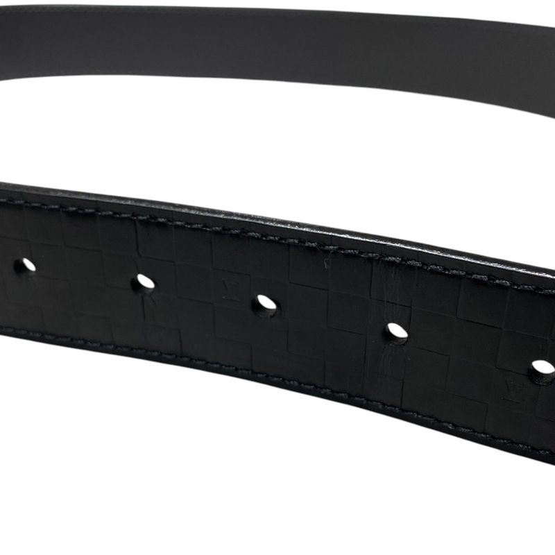 Louis Vuitton M6820 Belt Santure Avventur Leather 85 34 Black Em0334 — view 6