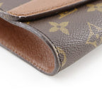 Louis Vuitton Bordeaux 24 Vintage 2-Way Clutch Monogram Canvas Brown — view 4